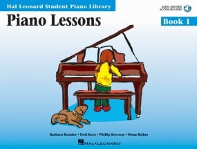 Hal Leonard Student Piano Library: Lessons 1 (Book/Online Audio)