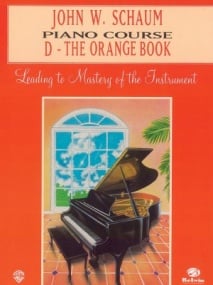 Schaum Piano Course Book D (Orange) published by Alfred