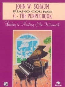 Schaum Piano Course Book C (Purple) published by Alfred