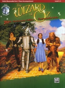 Wizard of Oz Instrumental Solos -  Violin published by Alfred (Book & CD)