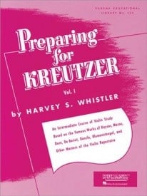 Whistler: Preparing for Kreutzer Volume 1 for Violin published by Rubank
