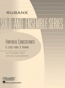 Lecail: Fantaisie Concertante for Eb Clarinet published by Rubank