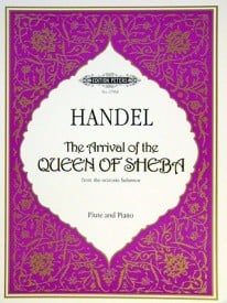 Handel: Arrival of the Queen of Sheba for Flute published by Peters