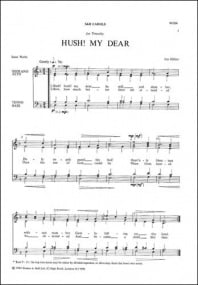 Hillier: Hush my dear! SATB published by Stainer and Bell