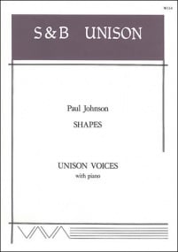 Johnson: Shapes (Unison) published by Stainer & Bell