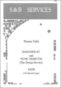 Tallis: Magnificat & Nunc Dimittis (Dorian Service) SATB published by Stainer and Bell