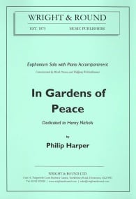 Harper: In Gardens of Peace for Euphonium published by Wright & Round