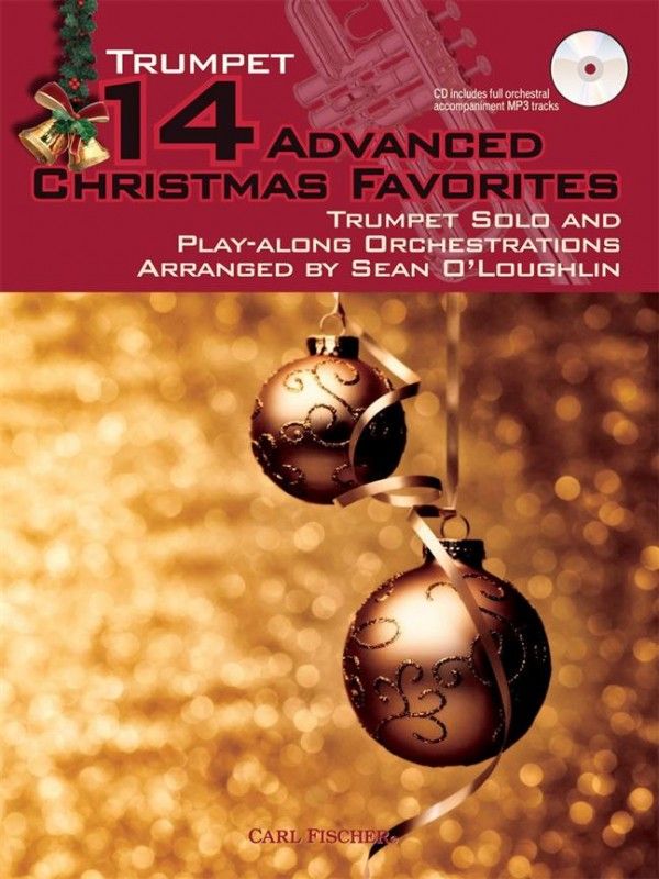14 Advanced Christmas Favourites - Trumpet published by Fischer (Book & CD)