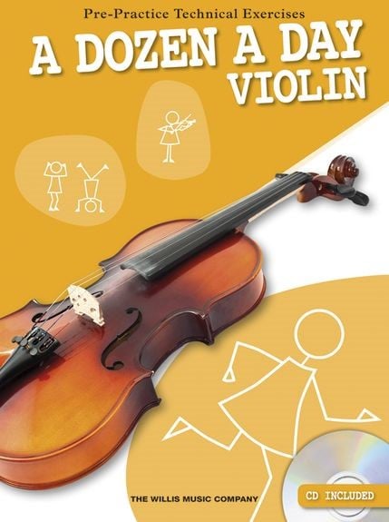 A Dozen A Day - Violin published by Willis (Book & CD)