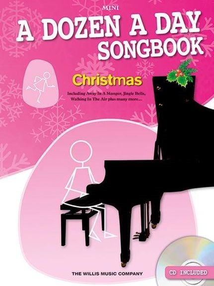 A Dozen A Day Songbook Mini : Christmas for Piano published by Willis (Book & CD)