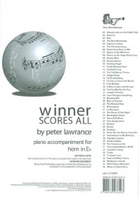 Winner Scores All - Piano Accompaniment for Horn in Eb published by Brasswind