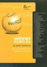 Winner Scores All  Piano Accompaniment for Trombone or Trumpet published by Brasswind