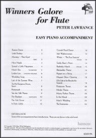 Winners Galore for Flute Piano Accompaniment published by Brasswind