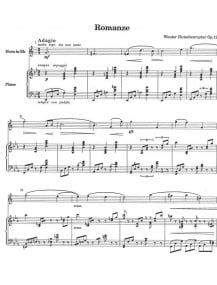 Hutschenruijter: Romanze Opus 12 for Horn published by Compusic
