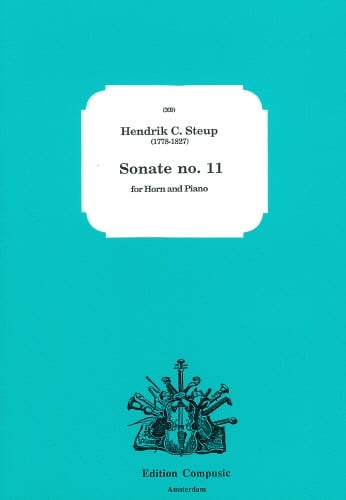 Steup: Sonata No 11 in Eb for Horn published by Compusic