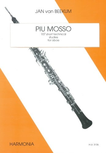 Beekum: Piu Mosso for Oboe published by Harmonia