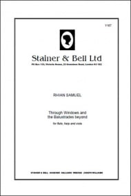 Samuel: Through Windows and the Balustrades Beyond for Flute, Harp and Viola published by Stainer & Bell