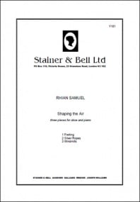 Samuel: Shaping the Air for Oboe published by Stainer & Bell
