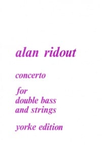 Ridout: Concerto for Double Bass published by Yorke