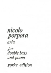 Porpora: Aria for Double Bass published by Yorke