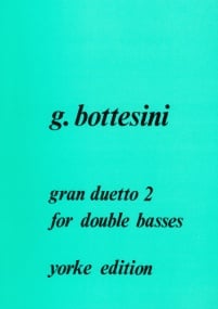 Bottesini: Tre Gran Duetto No. 2 for 2 Double Basses published by Yorke