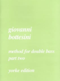Bottesini: Method For Double Bass Volume 2 published by Yorke