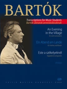Bartok: Evening in the Village for Violin published by EMB