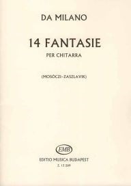 Milano: 14 Fantasie for Guitar published by EMB