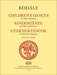 Kodaly: Children's Dances for Flute published by EMB