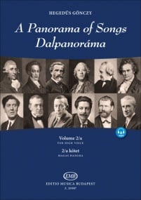 A Panorama of Songs Volume 2A for High Voice published by EMB