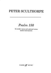 Sculthorpe: Psalm 150 SSA published by Faber