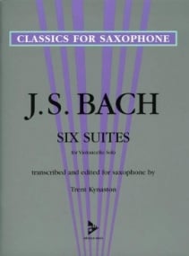 Bach: 6 Cello Suites arranged for Saxophone published by Advance Music