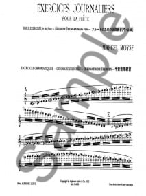 Moyse: Daily Exercises for the Flute published by Leduc