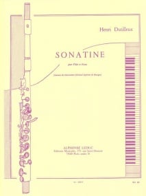 Dutilleux: Sonatine for Flute published by Leduc