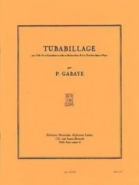 Gabaye: Tubabillage for Bass Trombone or Tuba published by Leduc