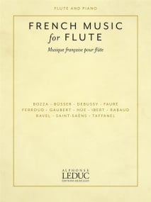 French Music for Flute & Piano published by Leduc