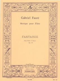 Faure: Fantasie Opus 79 for Flute published by Hamelle