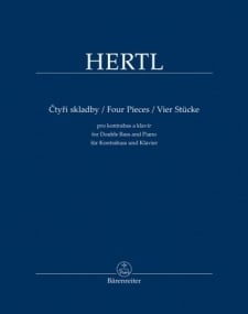 Hertl: Four Pieces for Double Bass & Piano published by Barenreiter