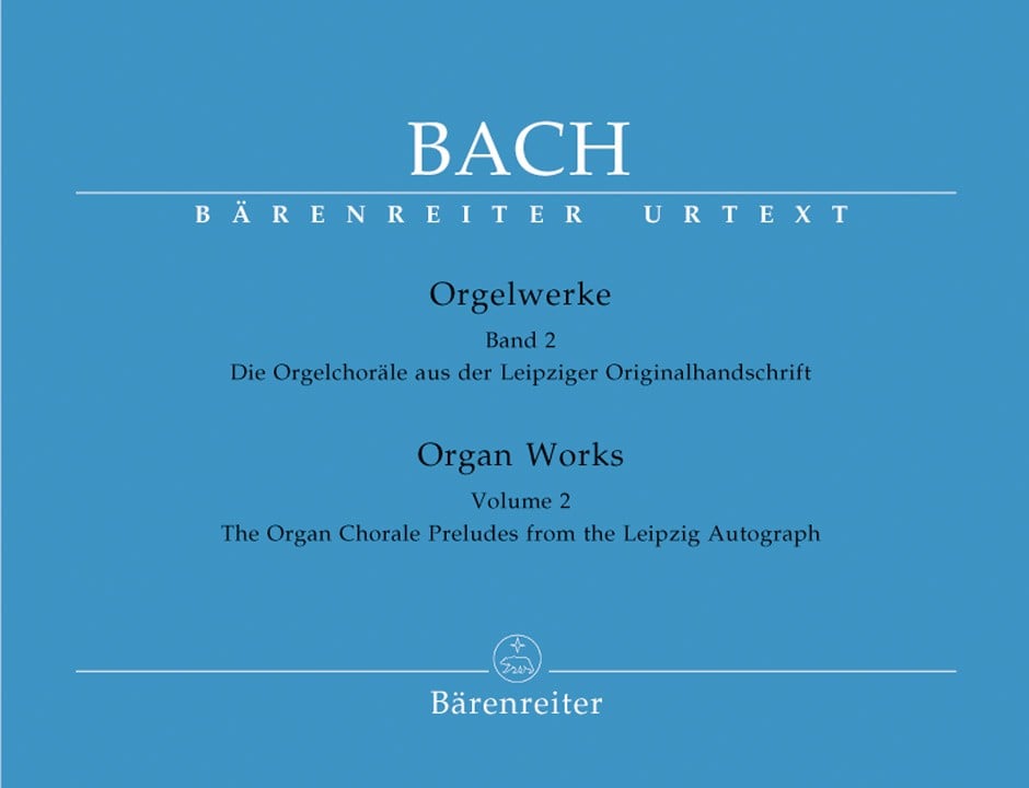 Bach: Complete Organ Works Volume 2 published by Barenreiter
