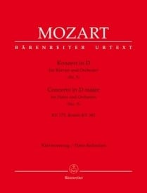 Mozart: Concerto No. 5 in D KV175 & Concert Rondo in D KV382 for 2 Pianos published by Barenreiter
