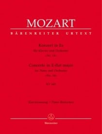 Mozart: Concerto No 14 in Eb  KV449 for 2 Pianos published by Barenreiter