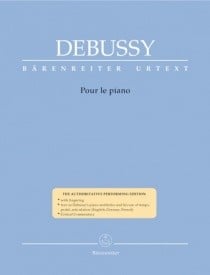 Debussy: Pour le Piano published by Barenreiter