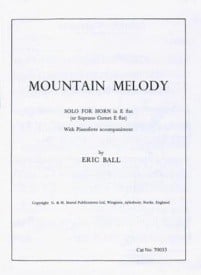 Ball: Mountain Melody for Tenor Horn published by R Smith