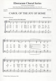 Graves: Carol Of The Joy Of Home SATB published by Eboracum