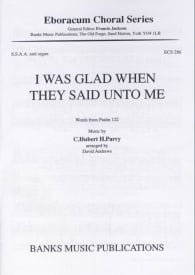 Parry: I Was Glad When They Said Unto Me SSAA published by Eboracum