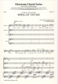 Neaum: The Sprig Of Thyme SSA published by Eboracum