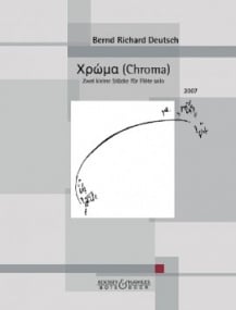 Deutsch: Χρώμα (Chroma) for Flute published by Bote & Boch