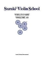 Suzuki Violin School Volume 10 published by Alfred (Violin Part)