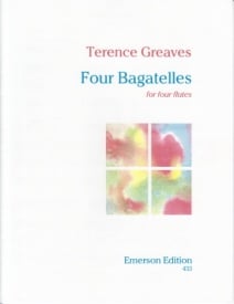 Greaves: Four Bagatelles for 4 Flutes published by Emerson
