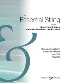 Essential String Method 3 & 4 Piano Accompaniments for Cello & Double Bass published by Boosey & Hawkes